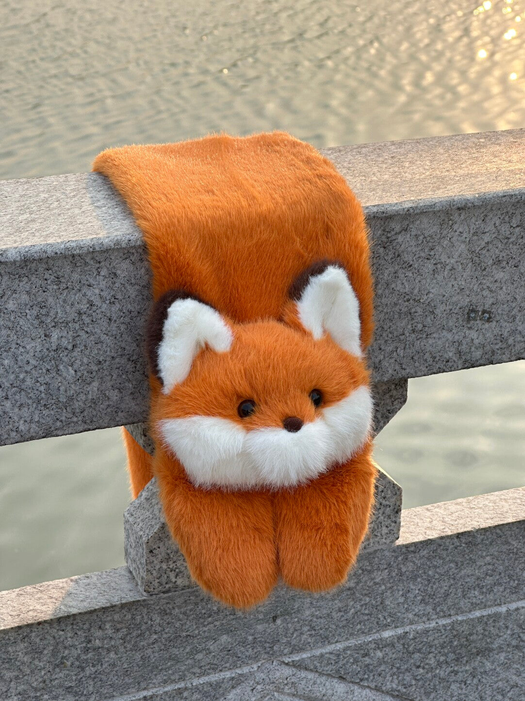 The Original Dax Love™ Plush Fox Scarf