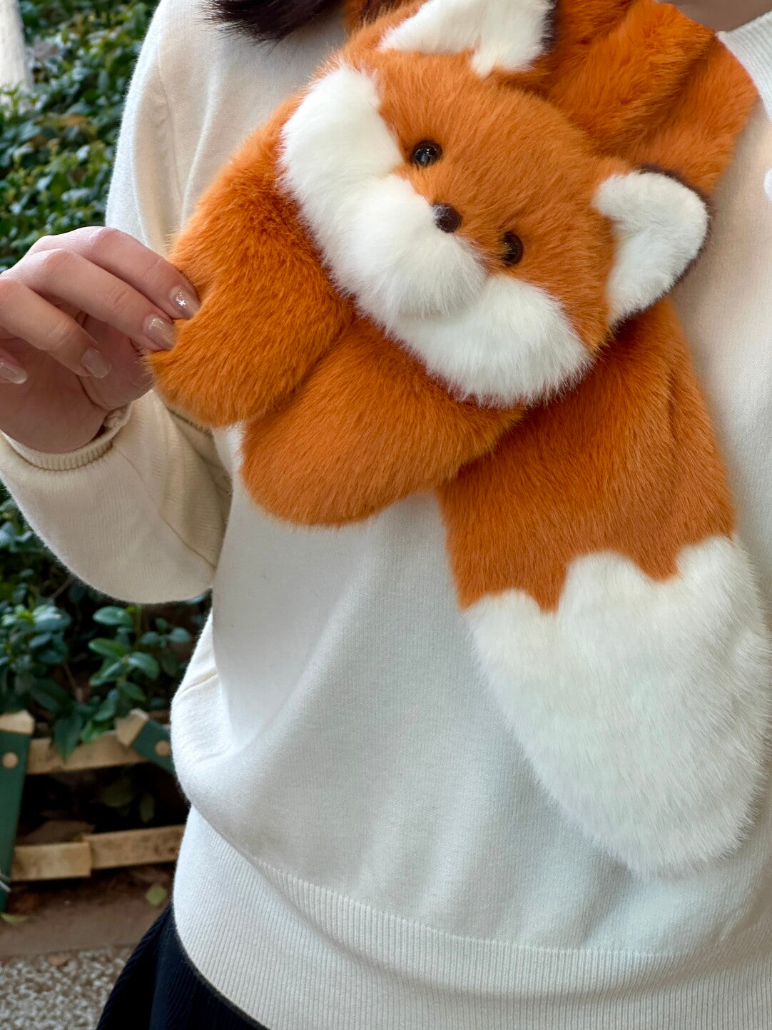The Original Dax Love™ Plush Fox Scarf